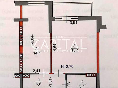 квартира по адресу Метрологическая ул., 15-А