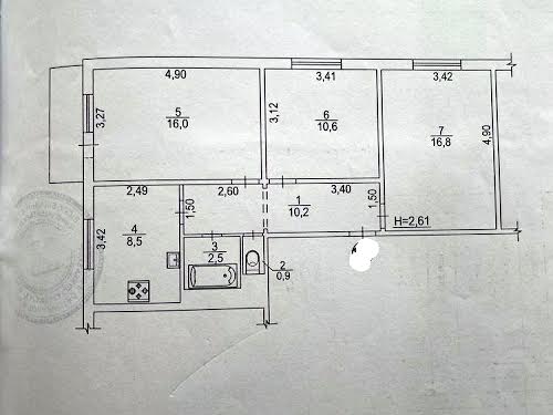 квартира за адресою Соборності України вул., 244