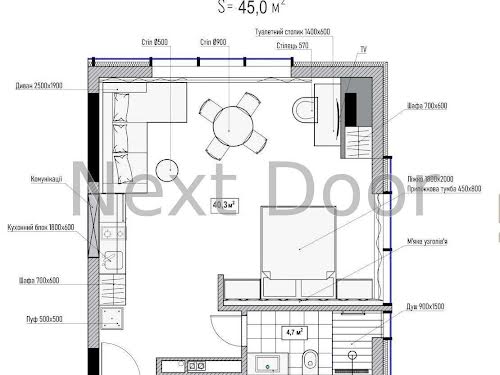 квартира за адресою Урочисте Вишня, 221