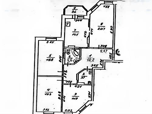 квартира по адресу Киев, Берестейский просп. (Победы), 125