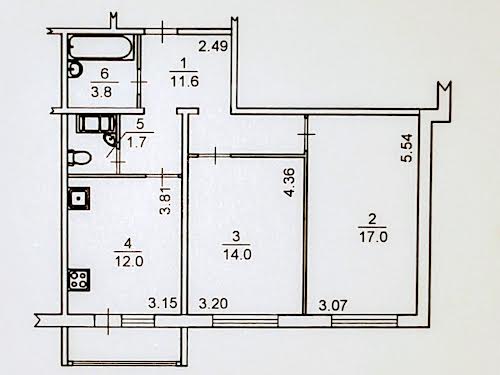 квартира по адресу Киев, Софии Русовой ул., 7г