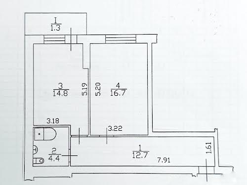 квартира за адресою Проспект Перемоги, 119А