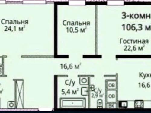 квартира за адресою Одеса, Гагарінське Плато вул., 4