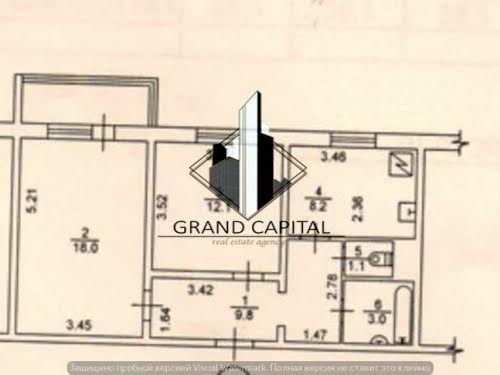 квартира по адресу Радунская ул., 46Б