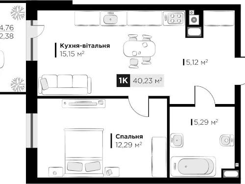 квартира по адресу Орлика Пилипа ул., 30