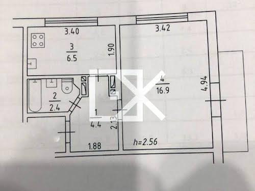 квартира по адресу Героев Днепра ул., 64