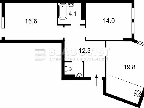 квартира за адресою Берестейський просп. (Перемоги), 67Б