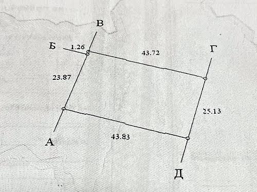 ділянка за адресою с. Чистилів, 