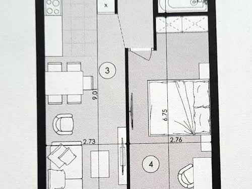 квартира по адресу Карла Мікльоша ул., 121