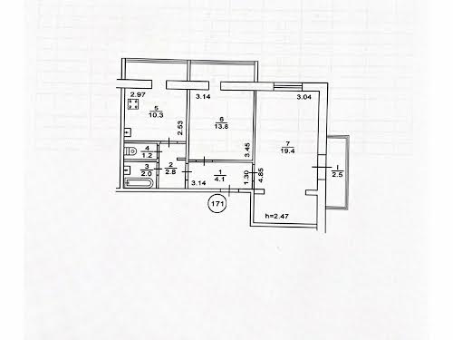 квартира по адресу Братиславская ул., 38