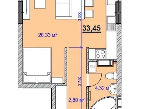 квартира за адресою Івано-Франківськ, Целевича Ю. вул., 28