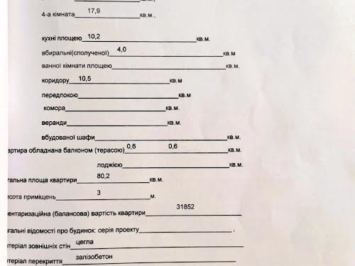 квартира за адресою Дмитра Яворницького просп. (Карла Маркса), 109