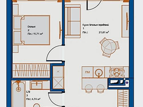 квартира за адресою Київ, Заболотного академіка вул., 148в