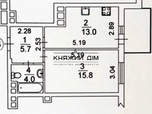 квартира по адресу Анатолия Петрицкого ул., 19