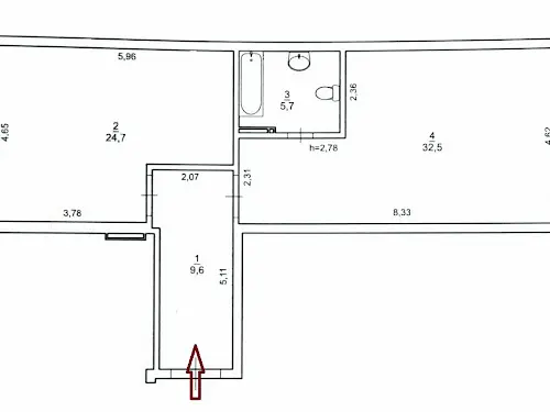 квартира за адресою Михайла Бойчука вул. (Кіквідзе), 41б