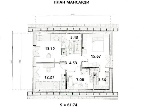 дом по адресу с. Гнедин, Щаслива