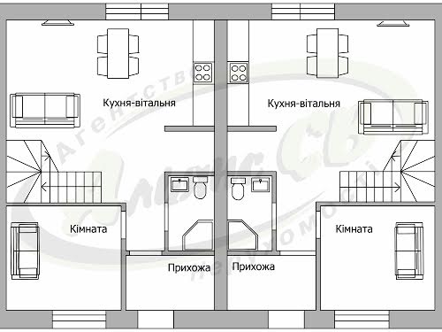 будинок за адресою с. Агрономічне, весняний провулок