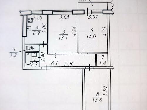 квартира по адресу Слобожанский просп. (им. газеты Правда), 19