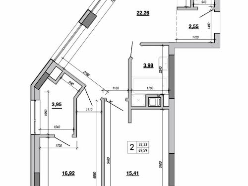 квартира по адресу Величковского ул., 7А