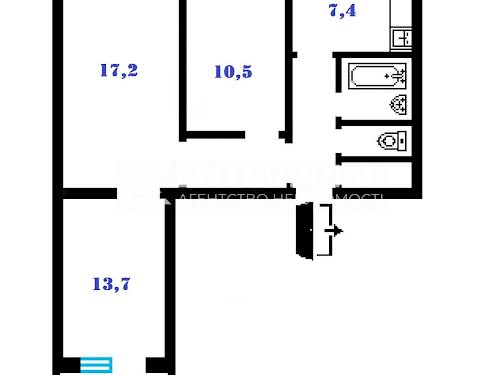 квартира за адресою Київ, Науки просп., 6