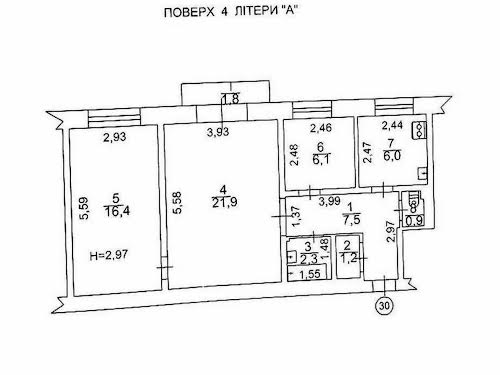 квартира по адресу Аллы Горской пер. (Белинского Чеслава), 10