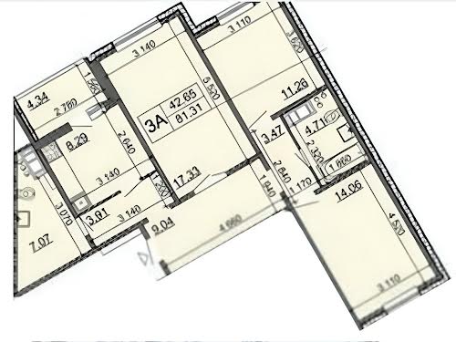 квартира за адресою Софії Русової вул., 3