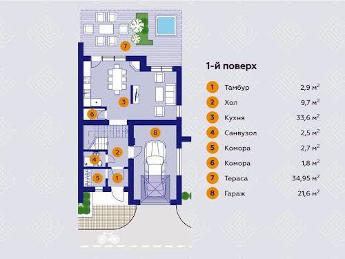 будинок за адресою с. Вовчинець, Прийми, 8