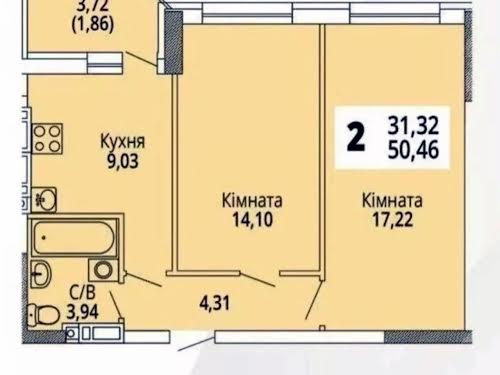 квартира по адресу Озёрная ул., 4-А