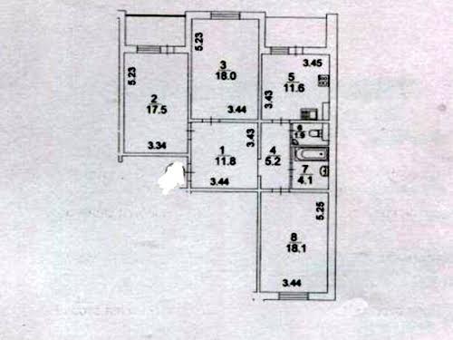 квартира за адресою Сергія Данченка вул., 3