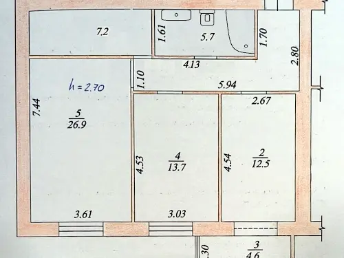 квартира по адресу с. Софиевская борщаговка, Леси Украинки ул., 19