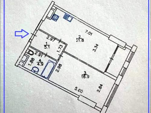 квартира за адресою Берестейський просп. (Перемоги), 11 к1