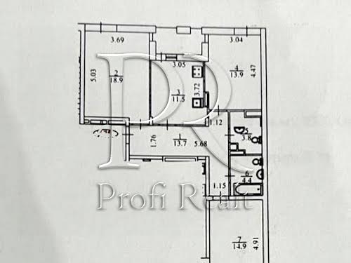 квартира за адресою Київ, Регенераторна вул., 4к8