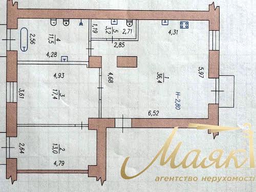 квартира за адресою Соборний просп. (Леніна), 167