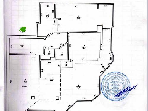 квартира по адресу Киев, Кловский спуск, 5