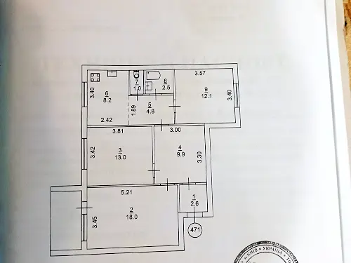 кімната за адресою Червоної Калини просп. (Маяковського Володимира), 38/10