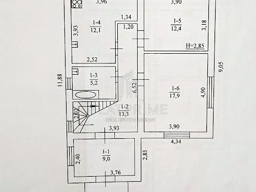 будинок за адресою с. Петропавлівська борщагівка, Кооперативна вул.