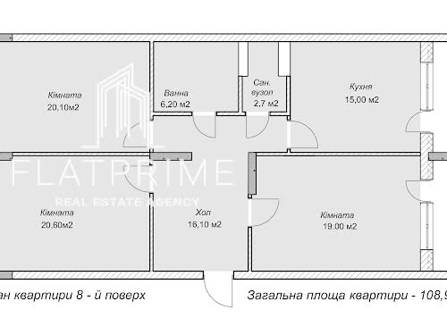 квартира по адресу Златоустовская ул., 27