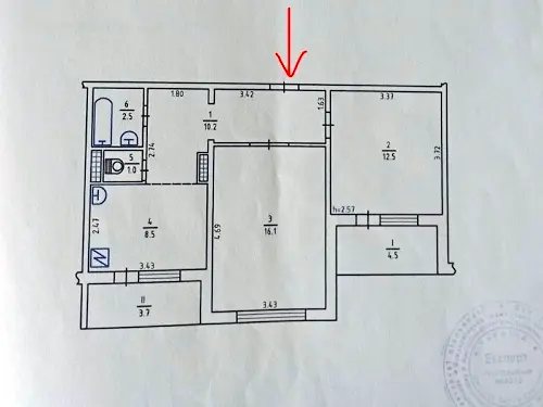 квартира по адресу Оноре де Бальзака ул., 72/19