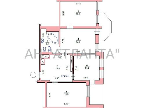 квартира по адресу Клиническая ул., 23/25