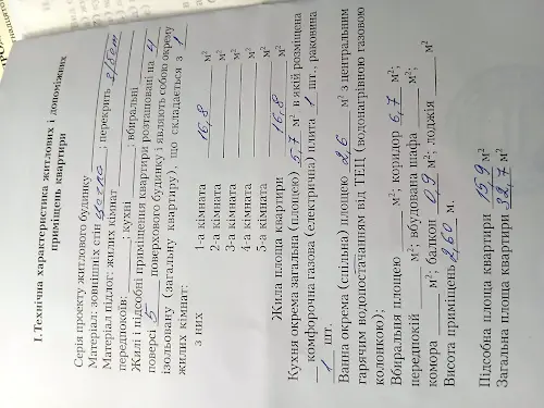 квартира за адресою Марії Примаченко вул. (Першотравнева), 20