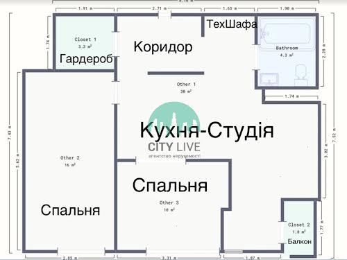 квартира за адресою Ленкавського вул., 34