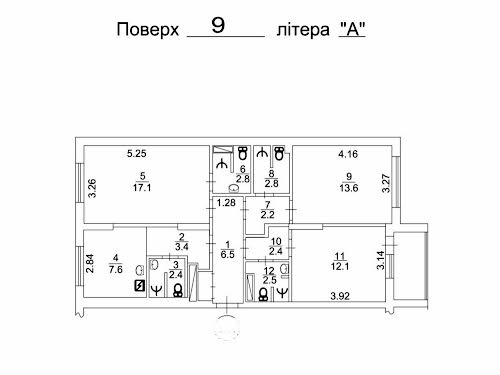 квартира за адресою Ревуцького вул., 40в