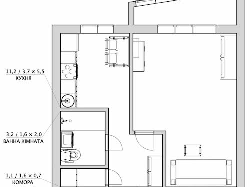 квартира за адресою Оболонський просп., 34г