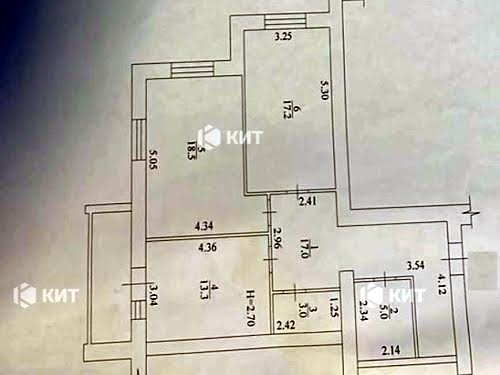 квартира по адресу Елизаветинская ул., 7 В