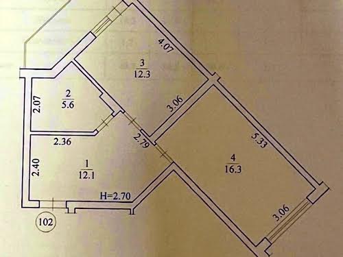 квартира за адресою Метрологічна вул., 58-А