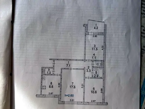 квартира по адресу Героев просп., 46