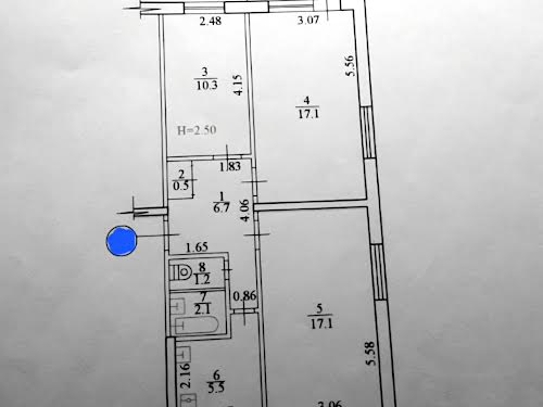 квартира по адресу Салтовское шоссе, 106а