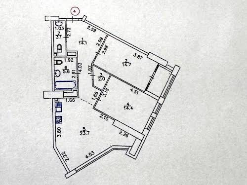 квартира за адресою Берестейський просп. (Перемоги), 11