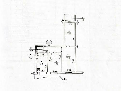 квартира за адресою проспект Центральний, 179
