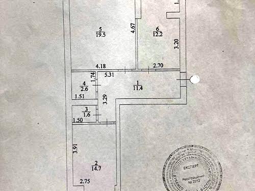 квартира за адресою Миколи Будника, 14 Г